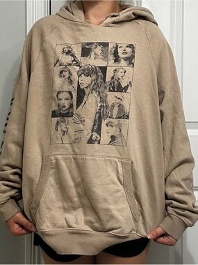 Taylor swift beige hoodie